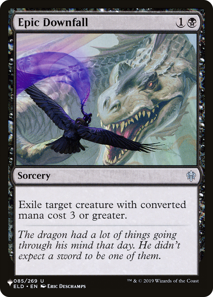 Epic Downfall (PLST) #ELD-85 [EN/N]