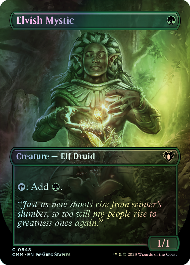 Elvish Mystic (CMM) #648 [EN/F] s/o