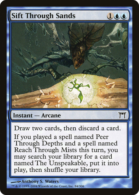 Sift Through Sands (CHK) #84 [EN/N] s/o