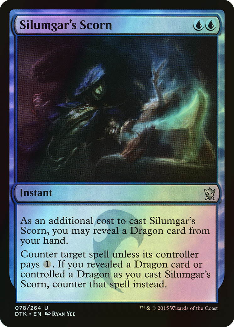 Silumgar's Scorn (DTK) #78 [EN/F] s/o