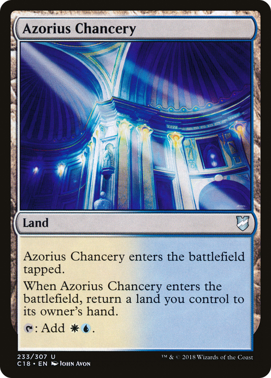 Azorius Chancery (C18) #233 [EN/N] s/o
