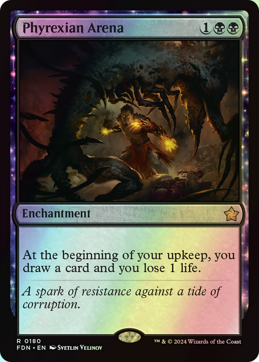 Phyrexian Arena (FDN) #180 [EN/F] s/o