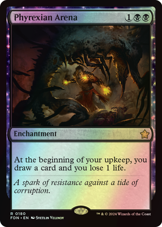 Phyrexian Arena (FDN) #180 [EN/F] s/o