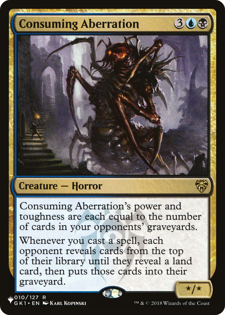 Consuming Aberration (PLST) #GK1-10 [EN/N] s/o