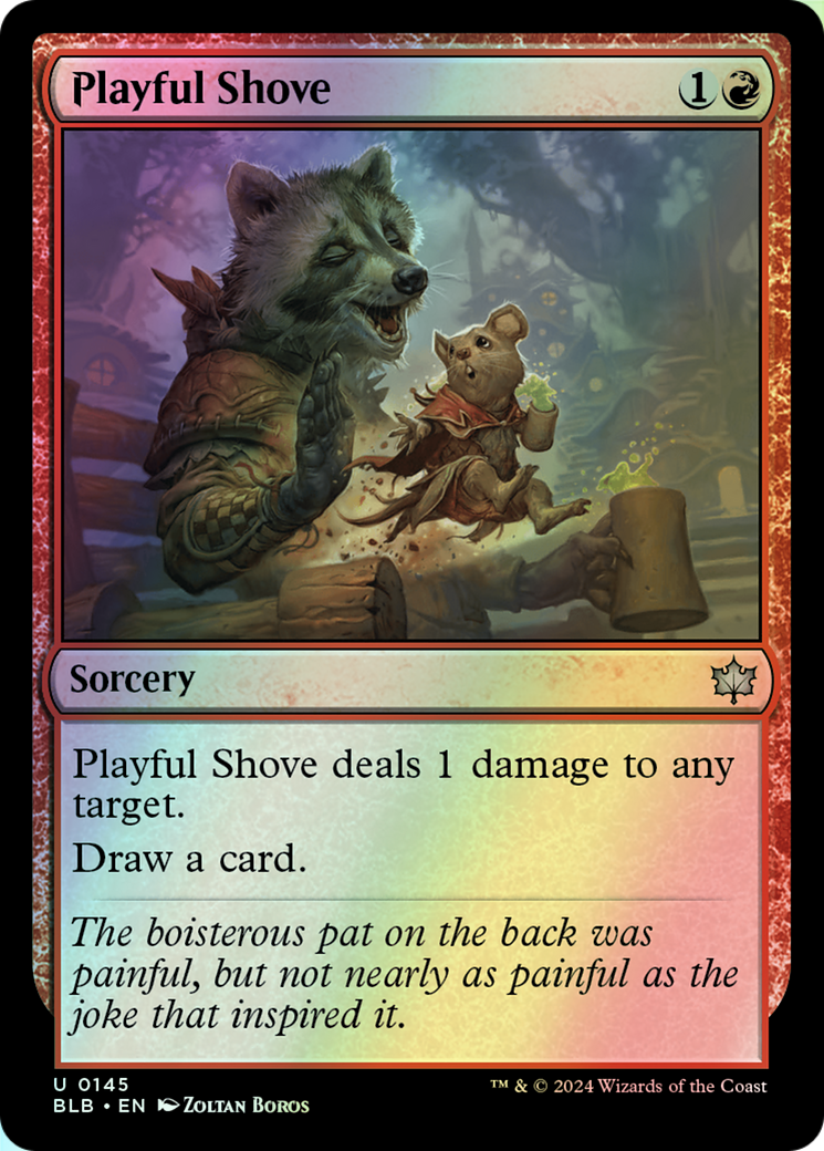 Playful Shove (BLB) #145 [EN/F]