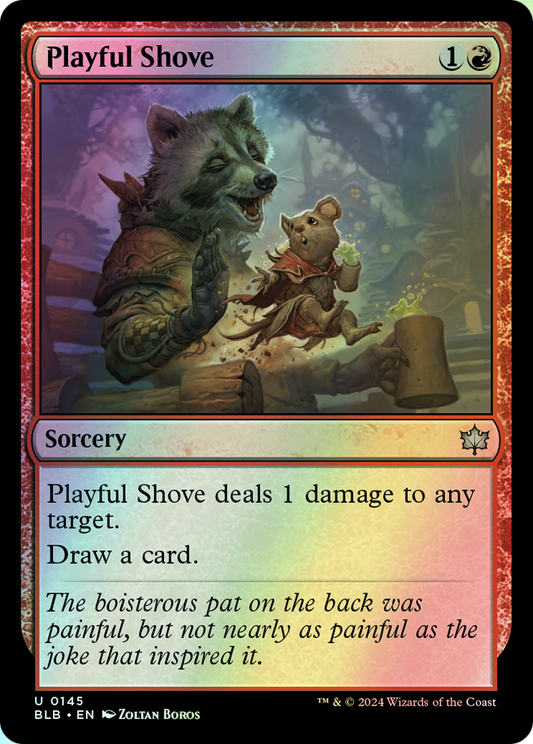 Playful Shove (BLB) #145 [EN/F]