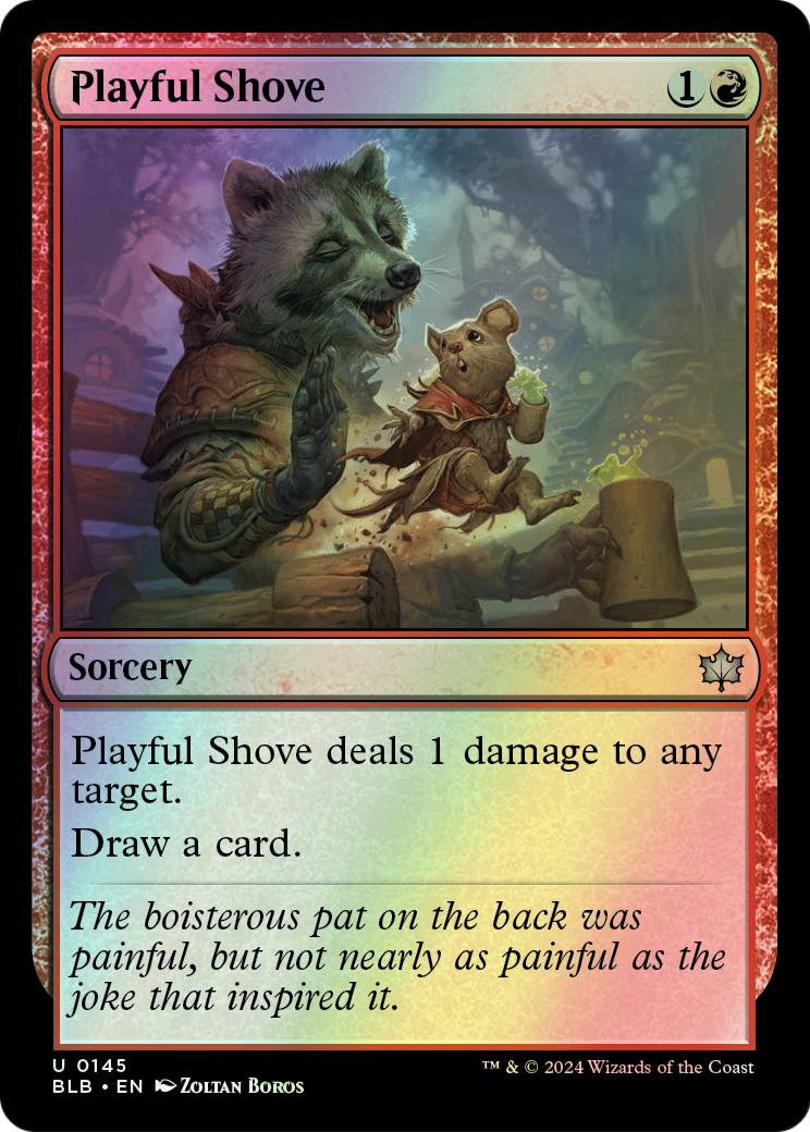 Playful Shove (BLB) #145 [EN/F]
