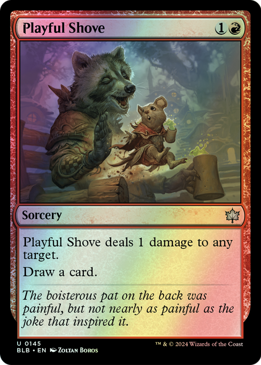 Playful Shove (BLB) #145 [EN/F]