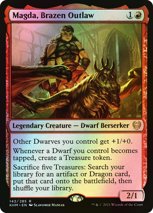 Magda, Brazen Outlaw (KHM) #142 [EN/F] s/o