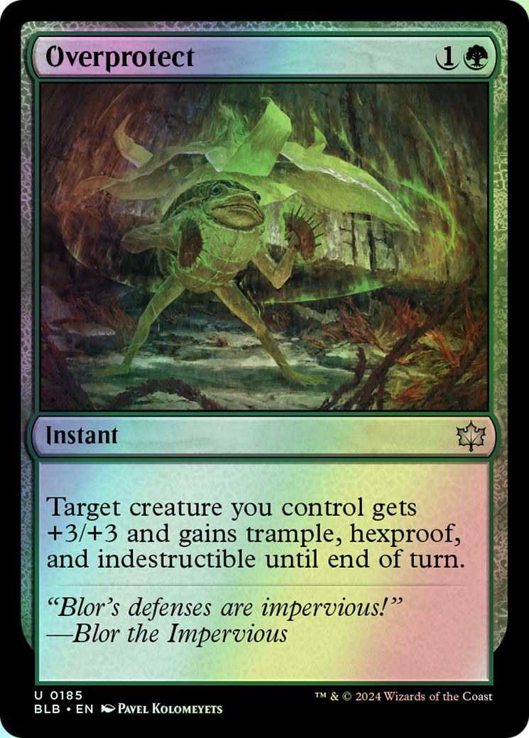 Overprotect (BLB) #185 [EN/F] s/o