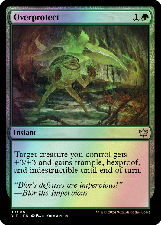 Overprotect (BLB) #185 [EN/F] s/o