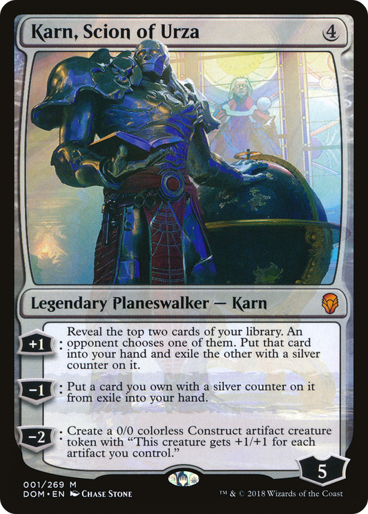 Karn, Scion of Urza (DOM) #1 [EN/N] s/o