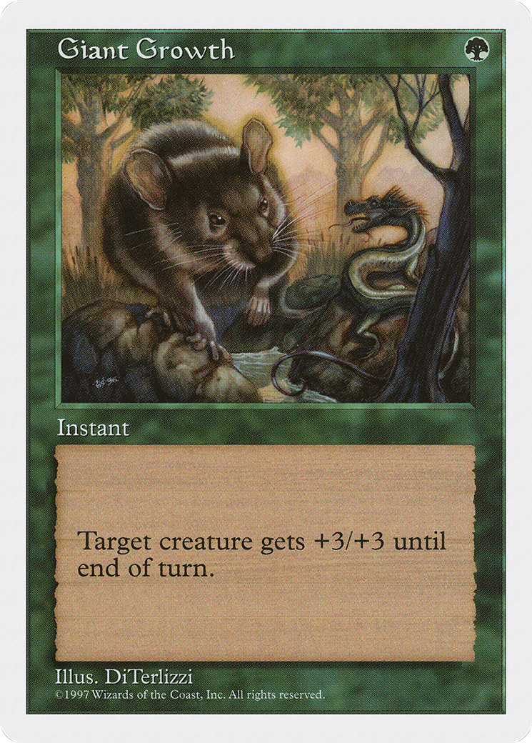 Giant Growth (5ED) #299 [EN/N]