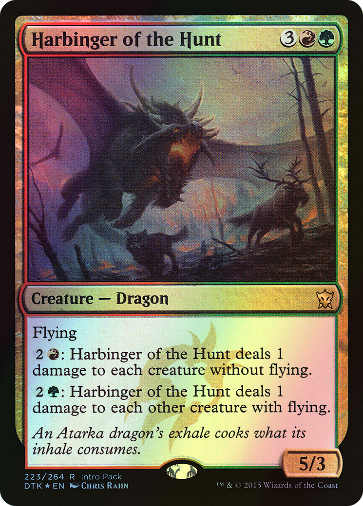 Harbinger of the Hunt (PDTK) #223 [EN/F] s/o