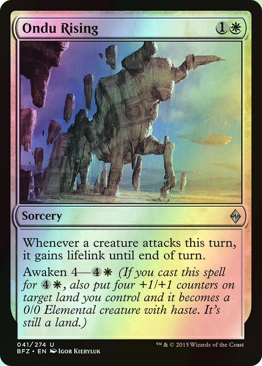 Ondu Rising (BFZ) #41 [EN/F]