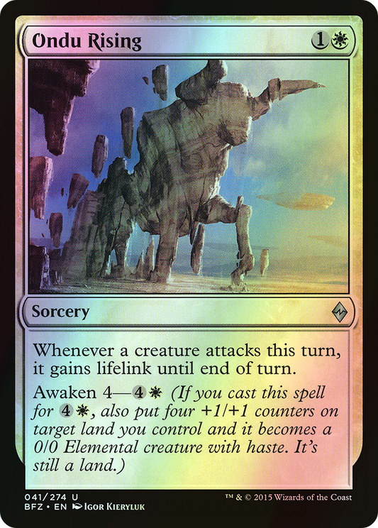 Ondu Rising (BFZ) #41 [EN/F]