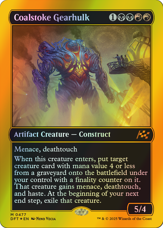 Coalstoke Gearhulk - Firstplace Foil (DFT) #477 [EN/F] s/o