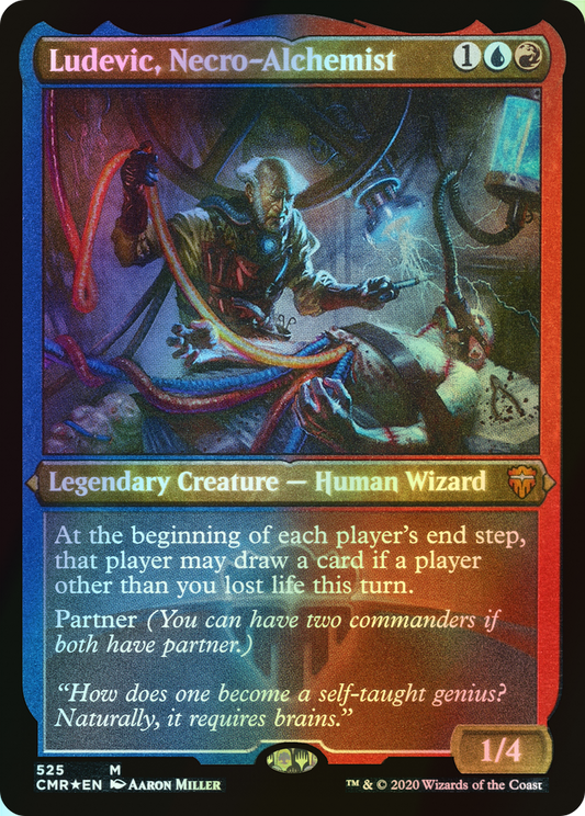 Ludevic, Necro-Alchemist (CMR) #525 [EN/E] s/o