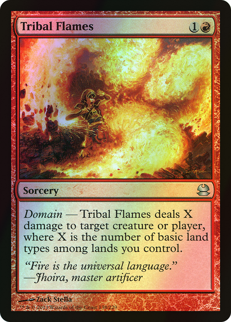 Tribal Flames (MMA) #138 [EN/F]