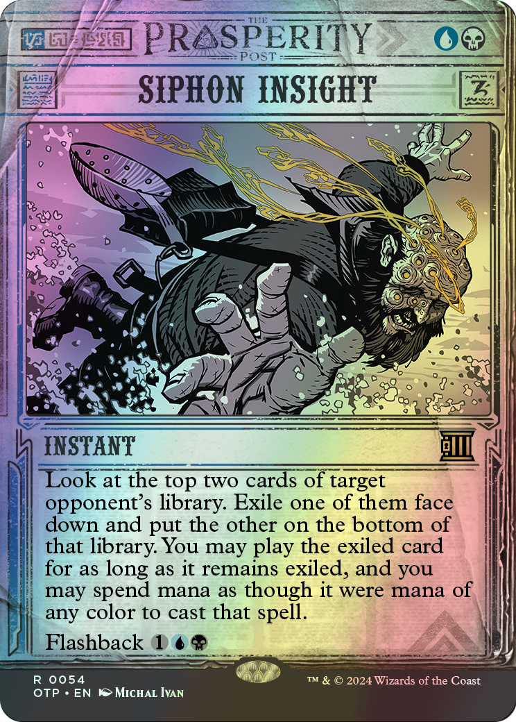 Siphon Insight (OTP) #54 [EN/F] s/o