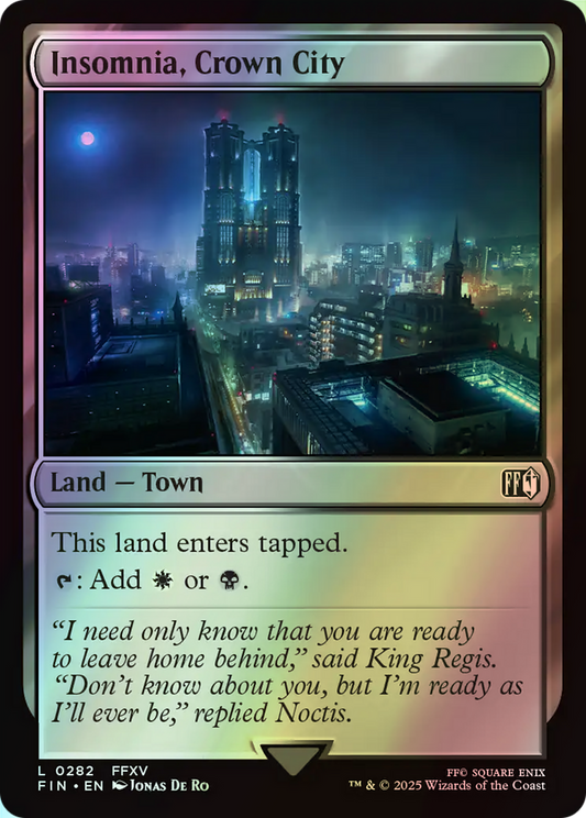 Insomnia, Crown City (FIN) #282 [EN/F] s/o