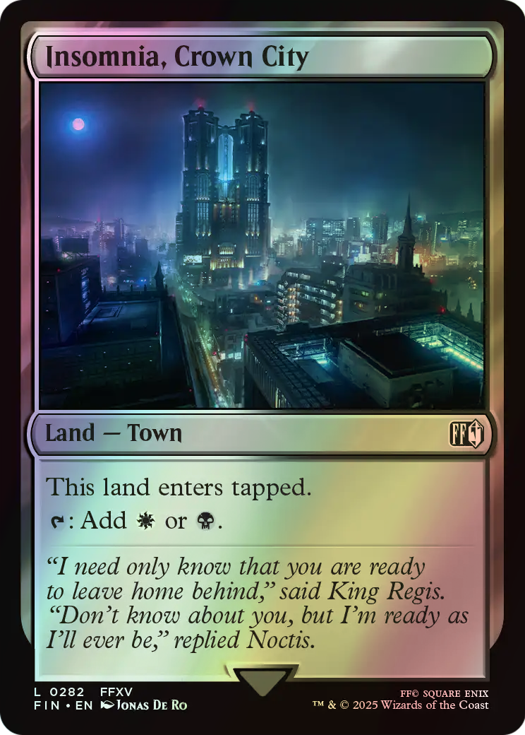 Insomnia, Crown City (FIN) #282 [EN/F] s/o