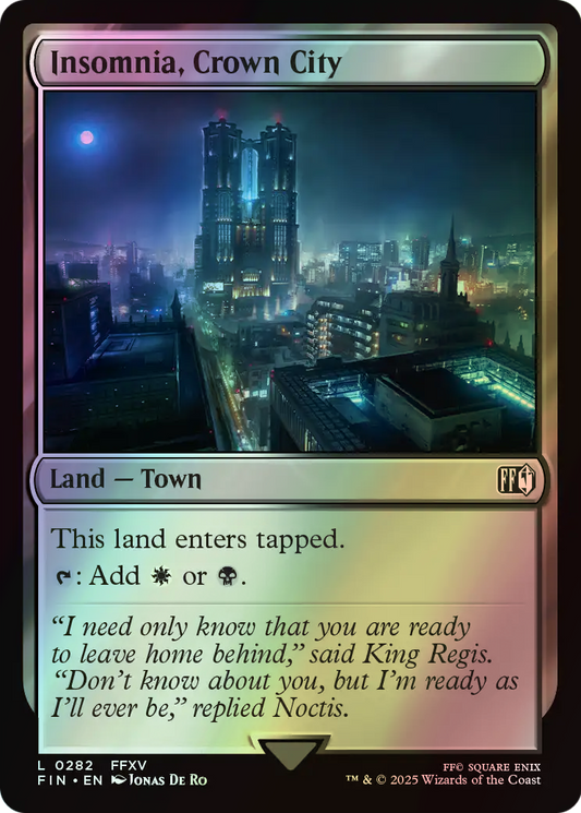 Insomnia, Crown City (FIN) #282 [EN/F] s/o