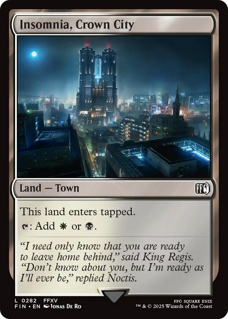 Insomnia, Crown City (FIN) #282 [EN/N] s/o