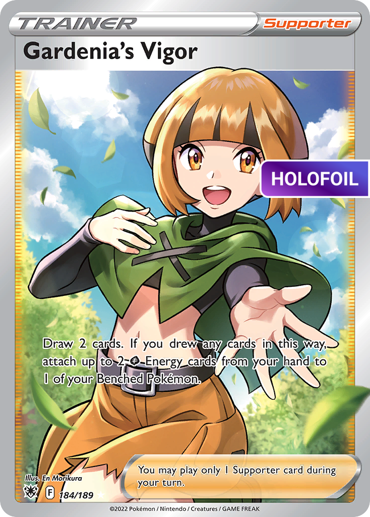 Gardenia's Vigor (Full Art) (ASR) #184 [EN/H]