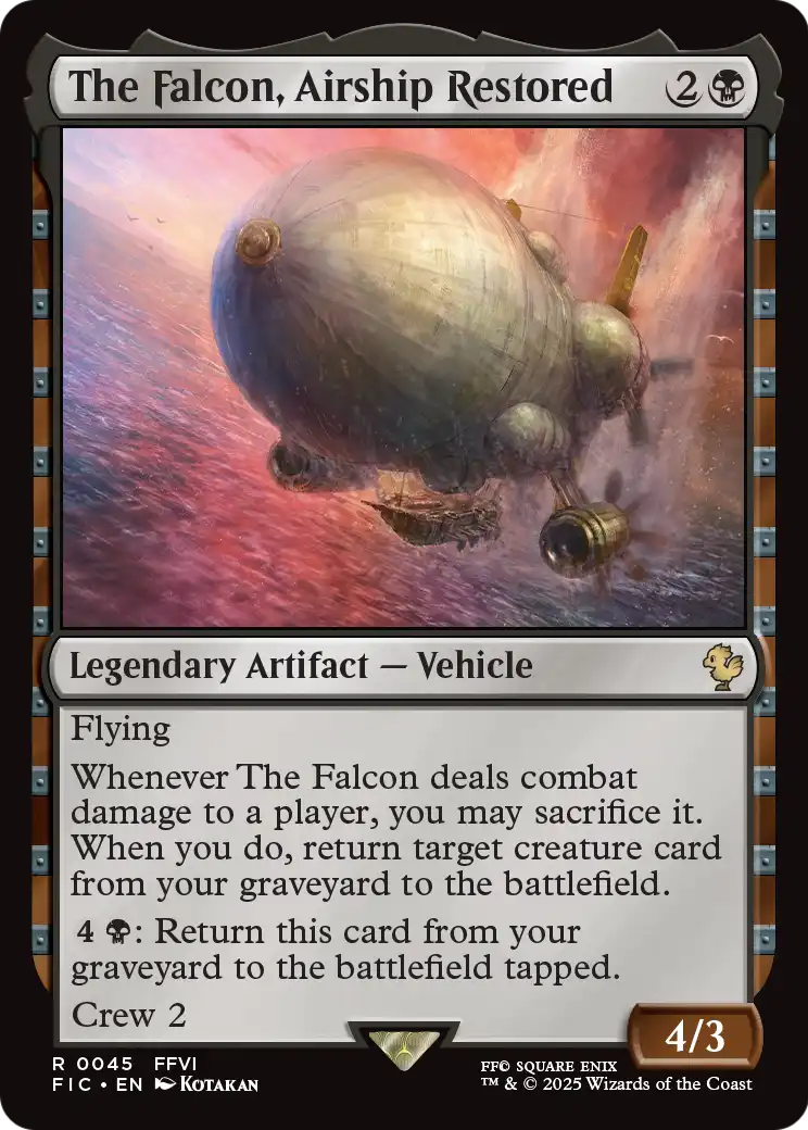 The Falcon, Airship Restored (FIC) #45 [EN/N]