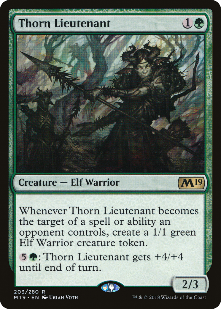 Thorn Lieutenant (M19) #203 [EN/N]