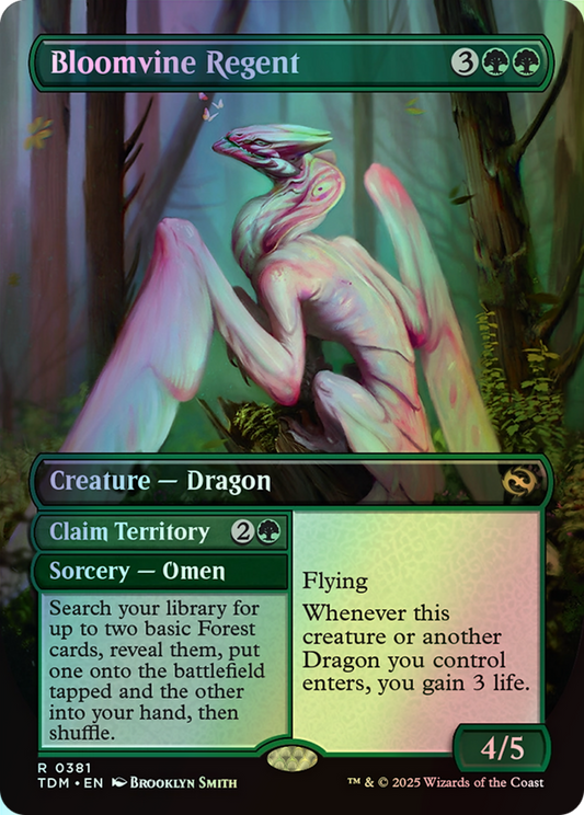 Bloomvine Regent // Claim Territory // Bloomvine Regent (TDM) #381 [EN/F] s/o