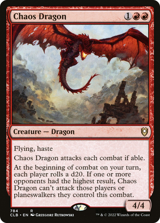 Chaos Dragon (CLB) #784 [EN/N]