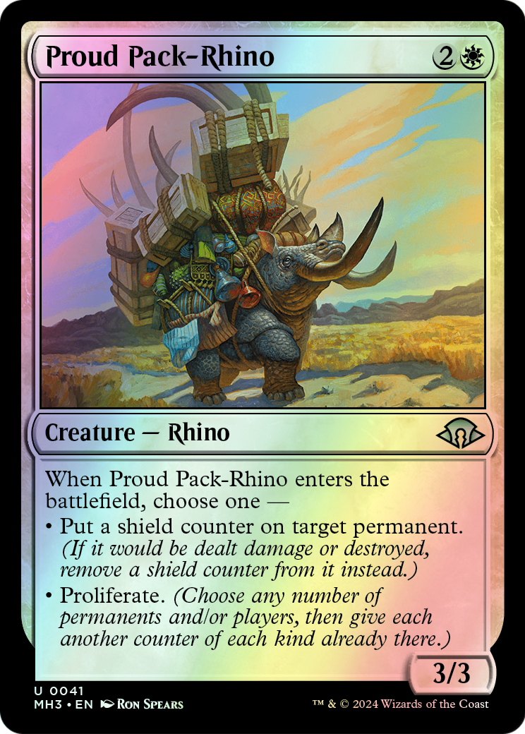 Proud Pack-Rhino (MH3) #41 [EN/F]