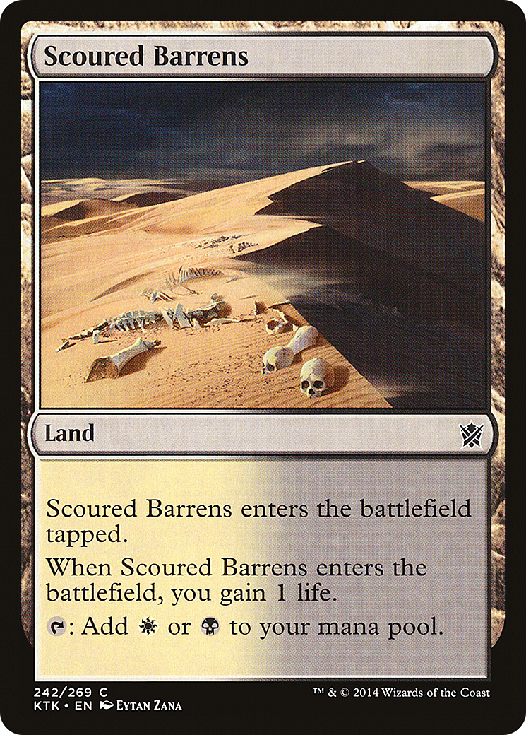 Scoured Barrens (KTK) #242 [EN/N]