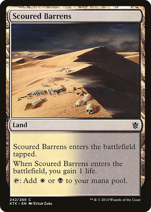 Scoured Barrens (KTK) #242 [EN/N]