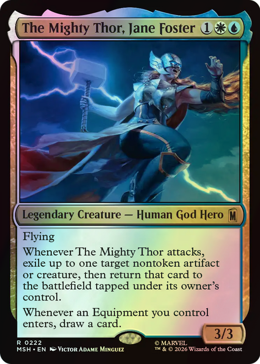 The Mighty Thor, Jane Foster (MSH) #222 [EN/F] s/o