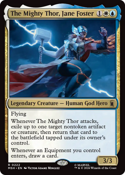 The Mighty Thor, Jane Foster (MSH) #222 [EN/N]