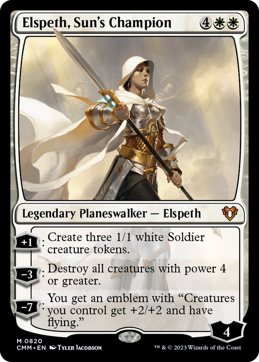 Elspeth, Sun's Champion (CMM) #820 [EN/N] s/o