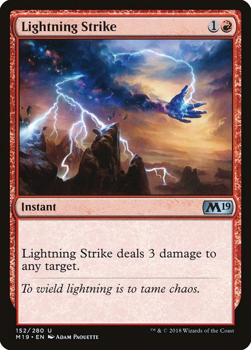 Lightning Strike (M19) #152 [EN/N] s/o