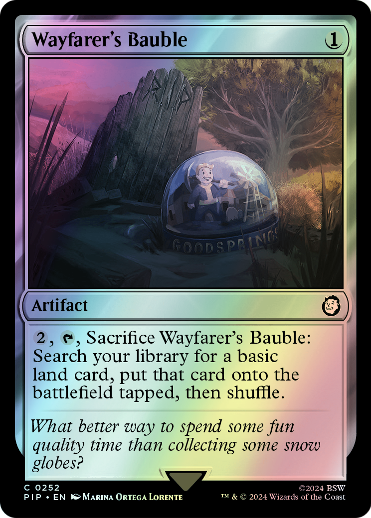 Wayfarer's Bauble (PIP) #252 [EN/F]