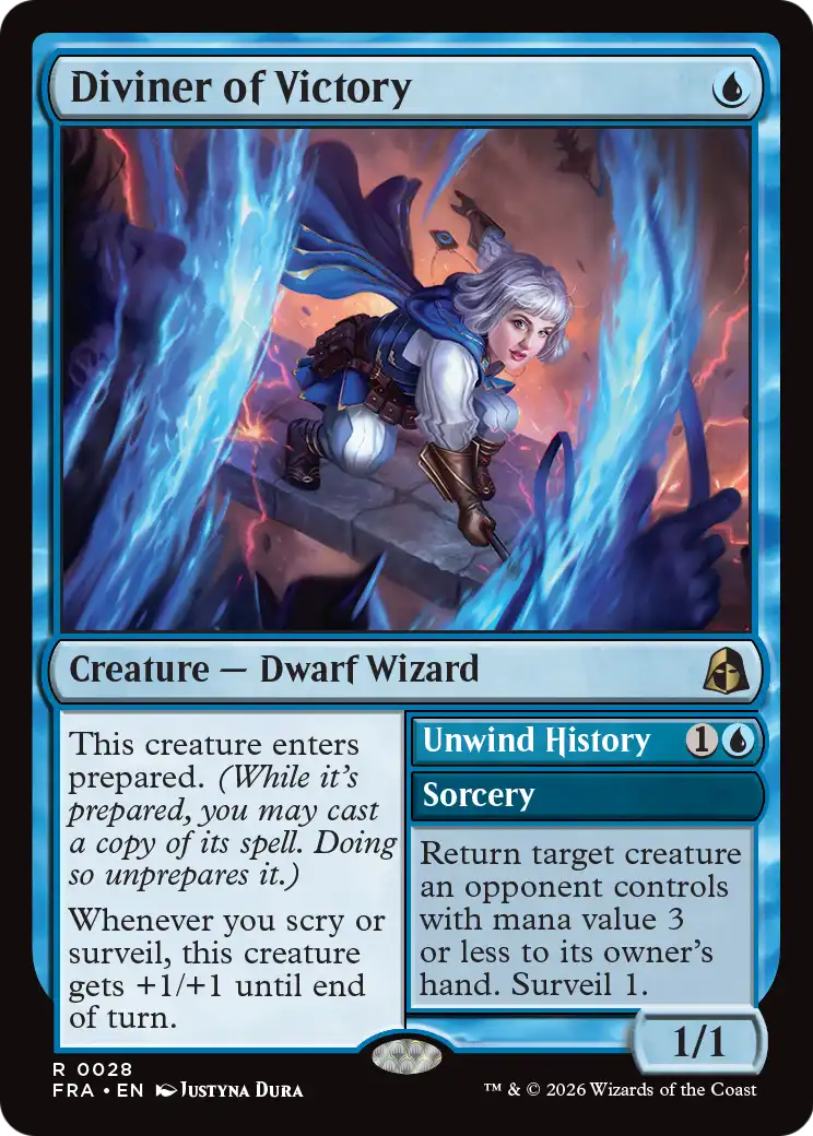 Diviner of Victory // Unwind History (FRA) #28 [EN/N]