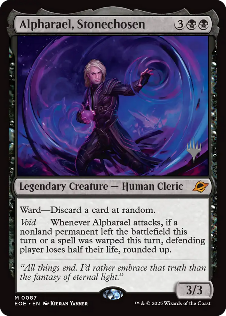 Alpharael, Stonechosen (PEOE) #87p [EN/N]