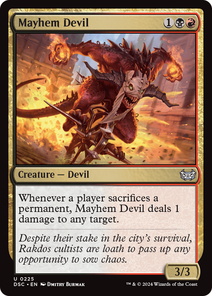 Mayhem Devil (DSC) #225 [EN/N]