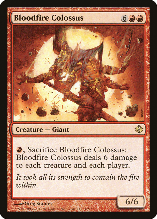 Bloodfire Colossus (DDI) #62 [EN/N] s/o