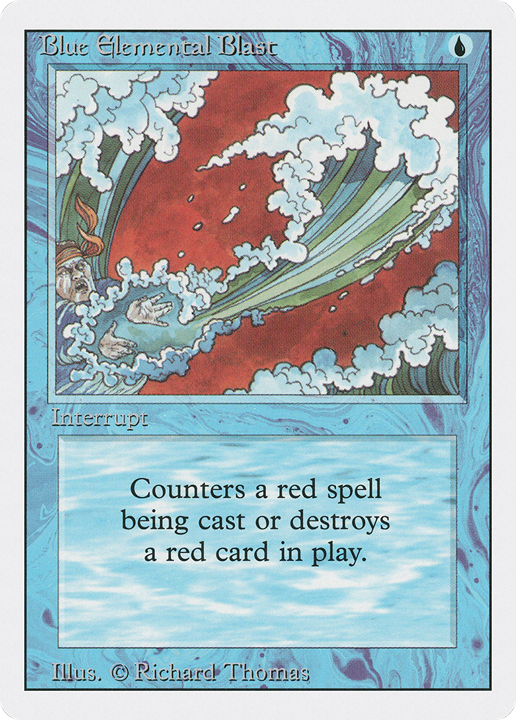 Blue Elemental Blast (3ED) #49 [EN/N]