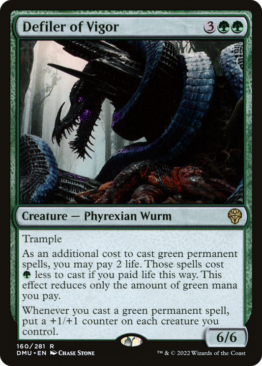 Defiler of Vigor (DMU) #160 [EN/N]