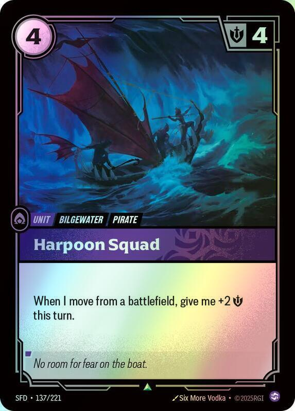 Harpoon Squad (SFD) #137 [EN/F]