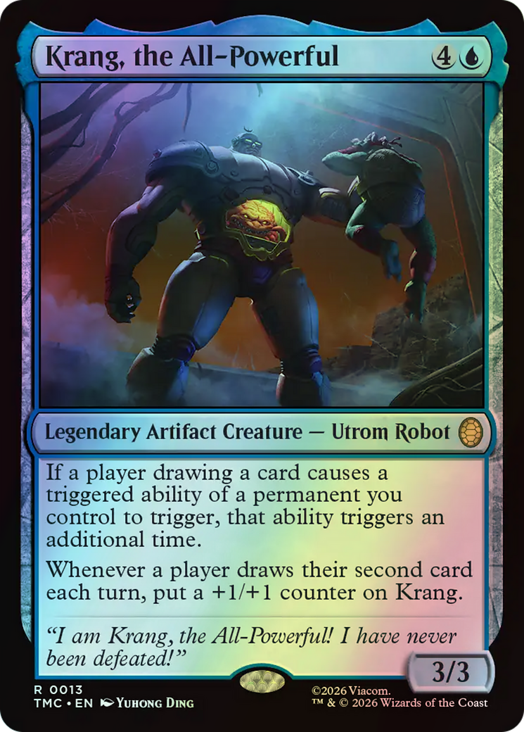Krang, the All-Powerful - Surge Foil (TMC) #13 [EN/F] s/o