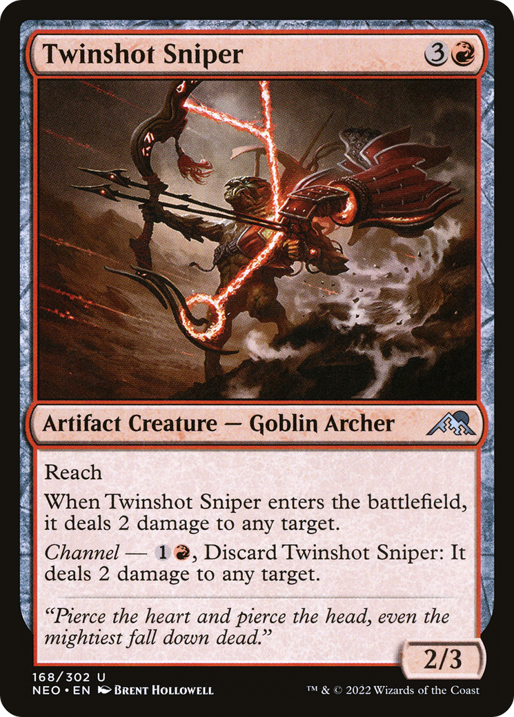 Twinshot Sniper (NEO) #168 [EN/N]